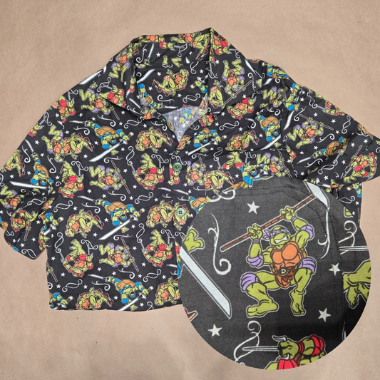 Turtle power party shirt L